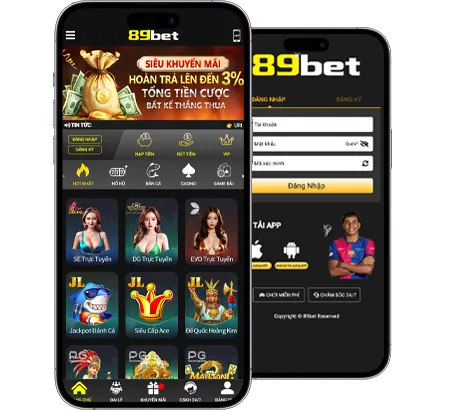 Người chơi vui vẻ với các trò chơi 89bet3000